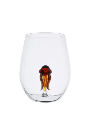 Acheter En Ligne Gobelet poulpe en verre borosilicate 50cl - Océan