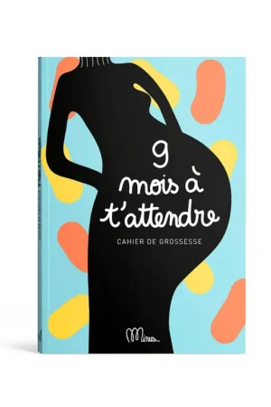 Cahier de grossesse 9 mois à t’attendre Commande En Gros