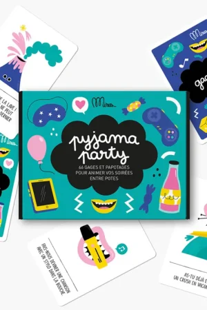 Kit de discussions pyjama party Promotion