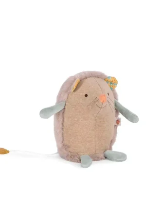 Authentique Hérisson musical en coton - Trois petits lapins