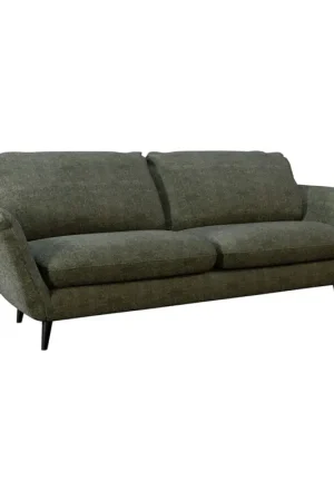 Meilleure Vente Canapé convertible Bultex 3 places Axel - Tissu Chenille - Perfect Harmony Kaki