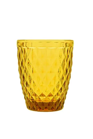 Gobelet en verre ambré 22cl - Diamond Nouveauté