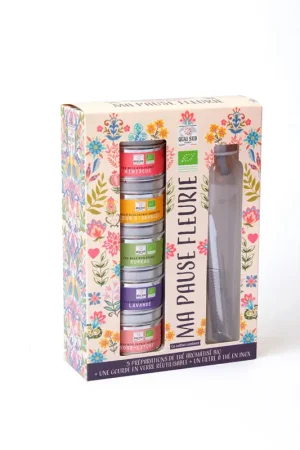 Bon Marché Coffret thé "ma pause fleurie" bio