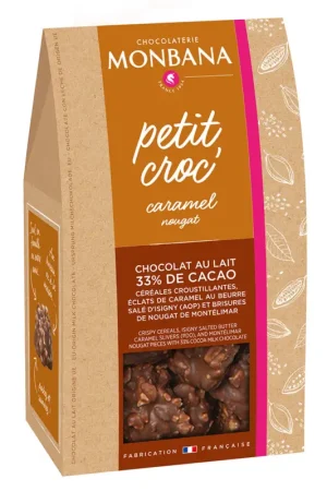 Petit croc' lait caramel et nougat 120g Pas Cher