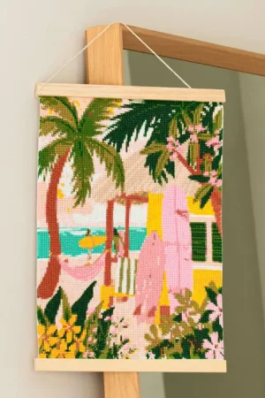 Coffret diamond painting sur toile surfboards 30x40cm Dernière Chance