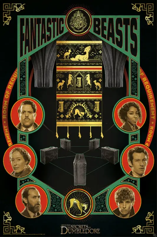Poster Fantastic Beasts - Casting 61x91,5cm Nouvelle Collection