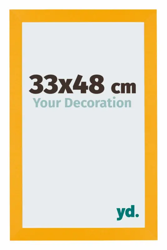 Acheter Direct Cadre Puzzle 33x48 cm - Jaune - MDF - Mura