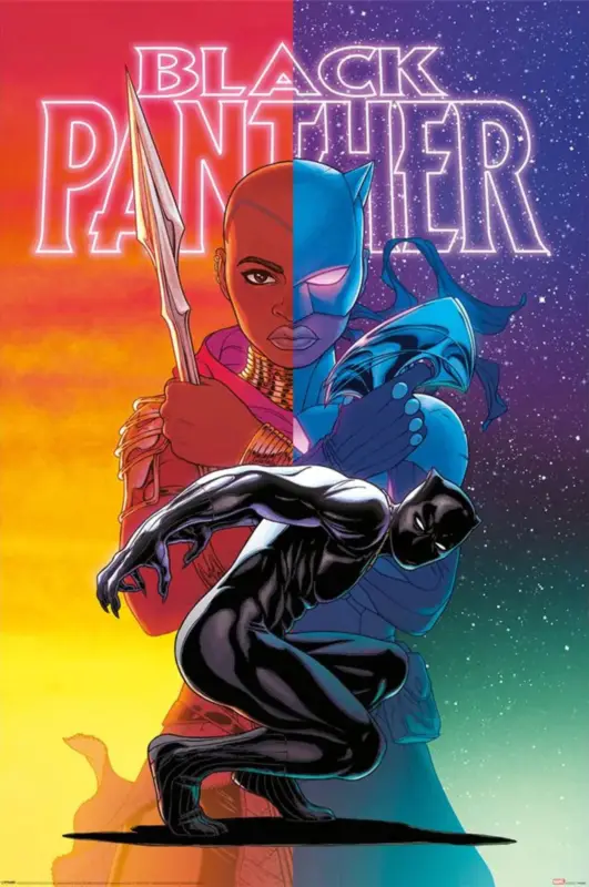 Haute Qualité Poster Wakanda Forever Black Panther - 61x91,5cm