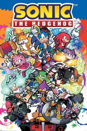 Poster Sonic the Hedgehog - Comic Characters 61x91,5cm Authentique