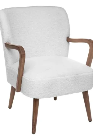 Commande En Gros Fauteuil en bouclette avec accoudoirs