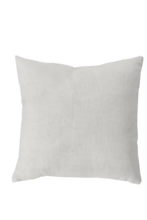Coussin carré effet lin Soldes