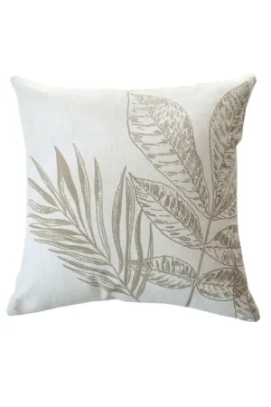 Nouvel Arrivage Coussin carré motif nature épuré