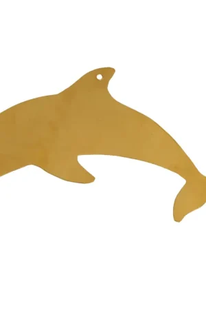 Jusqu'à Épuisement Des Stocks Déco murale dauphin en laiton