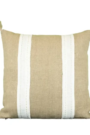 Coussin en lin et coton déhoussable Achetez Aujourd'hui