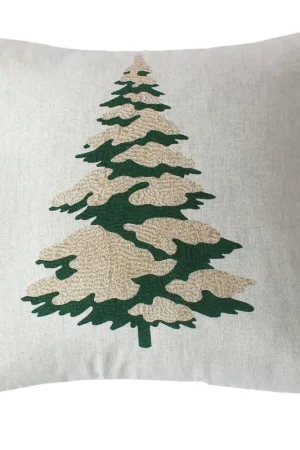 Seulement Aujourd'hui Coussin décoratif motif sapin