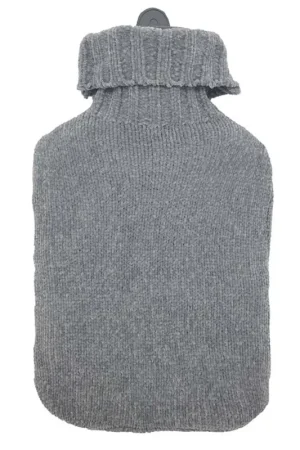 Bouillotte avec housse en chenille Offre Exclusive