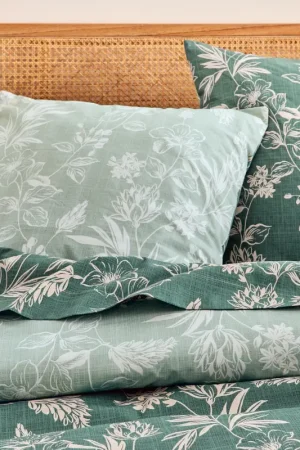 Taie d’oreiller percale de coton végétal Promotion Saisonnière