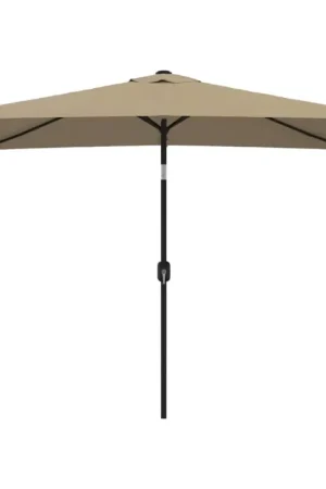 Parasol d'extérieur rectangulaire inclinable Expédié Aujourd'hui