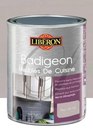 Badigeon (Boisine) Meubles de cuisine LIBERON Fleur de sel Vente Directe