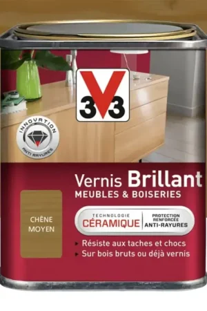 Vernis V33 Meubles et Boiseries Brillant Chêne moyen Soldes