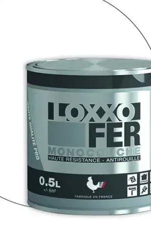 Réduction Peinture Fer Antirouille LOXXO Blanc