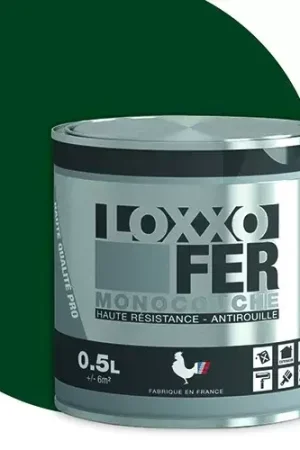 Peinture Fer Antirouille LOXXO Vert Basque Authentique