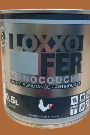 LOXXO Peinture Fer Antirouille Terre de Sienne Prix Promo