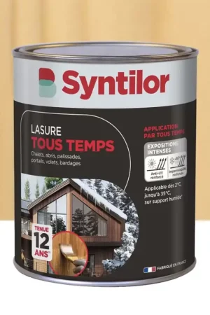 Offre Exclusive Lasure Tous Temps 12ans SYNTILOR Incolore