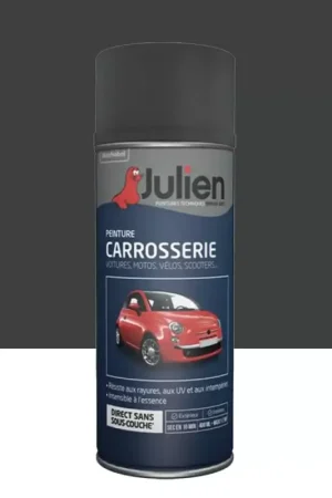 Dernière Chance Bombe de peinture JULIEN Carrosserie Gris titane métal