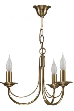 Lustre bougies Châtelet 3 lampes - CVL Luminaires Manufacture Bon Plan