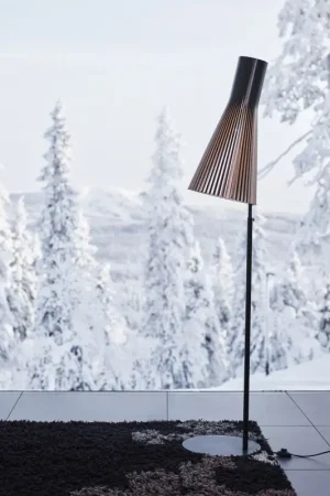 Retour Gratuit Lampadaire Secto 4210 Noir - Secto Design