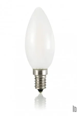 Ampoule LED à filament flamme satinée E14 - Ideal Lux Produit De Marque