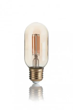 Ampoule LED à filament Tube ambrée 4 W E27 - Ideal Lux Super Prix