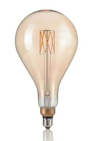 Ampoule LED à filament Vintage XL ambrée 8 W E27 - Ideal Lux Nouvel Arrivage