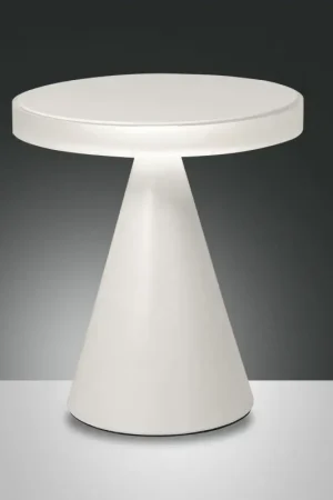 Bon Marché Lampe LED tactile Neutra GM Blanc - Fabas Luce