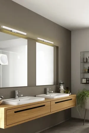Applique de salle de bain à LED Mattimo 60 cm - Trio Lighting Livraison Express