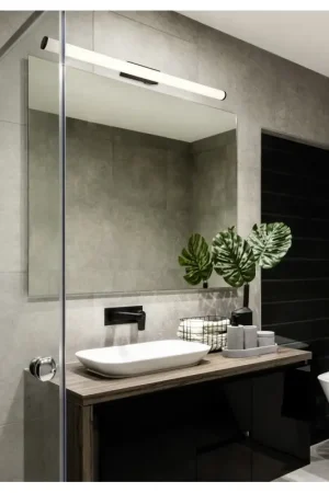 Applique de salle de bain à LED Mattimo 80 cm - Trio Lighting Quantité Limitée