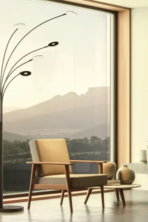 Lampadaire LED CCT Dent 5 lumières - Fischer & Honsel Produit De Marque