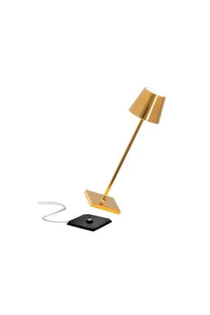 Lampe LED rechargeable Poldina Pro Micro Métal - Zafferano Meilleur Choix
