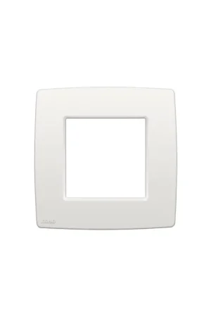 Prix Réduit Plaque de recouvrement blanche NIKO