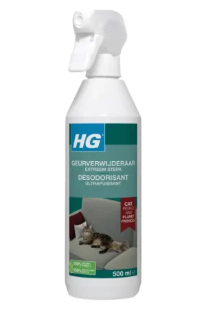 Désodorisant ultrapuissant pour chat 0,5 L HG Haute Qualité