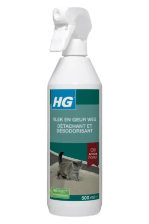 Nouvelle Collection Détachant et désodorisant pour chat 0,5 L HG