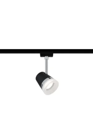 Spot LED URail Cone noir et chrome GU10 10 W PAULMANN Prix Réduit