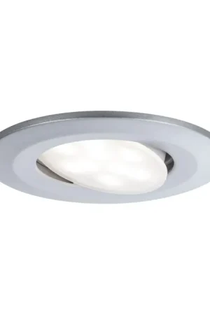 Spot encastrable LED Calla chrome blanc neutre IP65 598 lm 5,2 W PAULMANN Nouvelle Collection