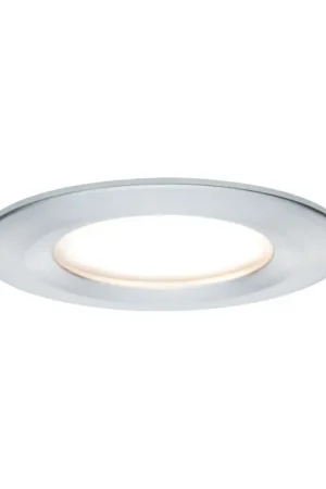 Spot encastrable LED Nova aluminium blanc chaud IP44 6 W PAULMANN Solde