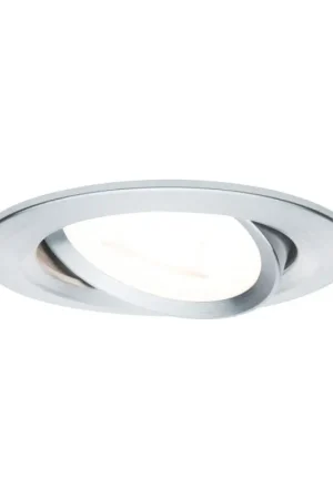 Spot encastrable LED Nova aluminium GU10 blanc chaud IP23 6,5 W PAULMANN Seulement Aujourd'hui