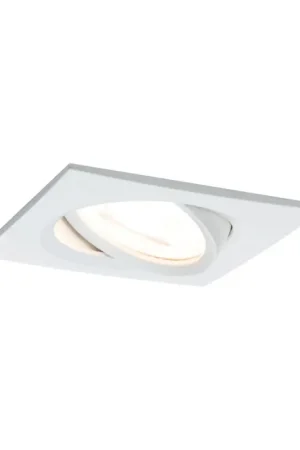 Meilleure Vente Spot encastrable LED Nova blanc GU10 blanc chaud IP23 6,5 W PAULMANN