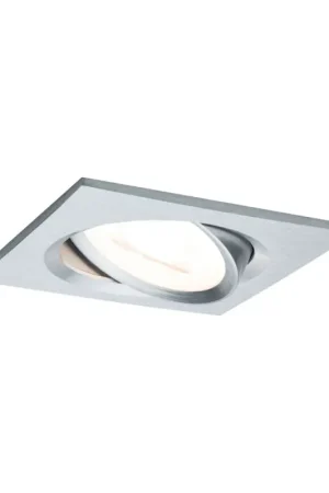 Spot encastrable LED Nova aluminium GU10 blanc chaud IP23 6,5 W PAULMANN Meilleur Prix
