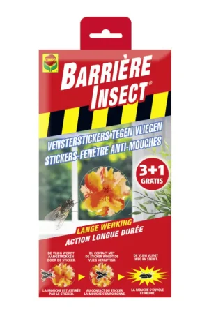 Meilleure Vente Sticker fenêtre anti-mouches 3 + 1 pièce gratuite