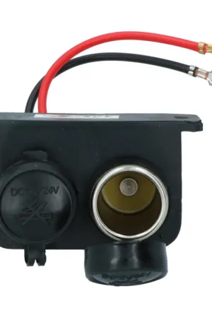 Prise double pour montage en saillie 12 - 24 V CARPOINT Top Vente